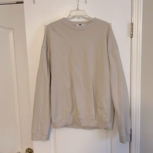 Cream Topman “oversized” sweatshirt (XL)
